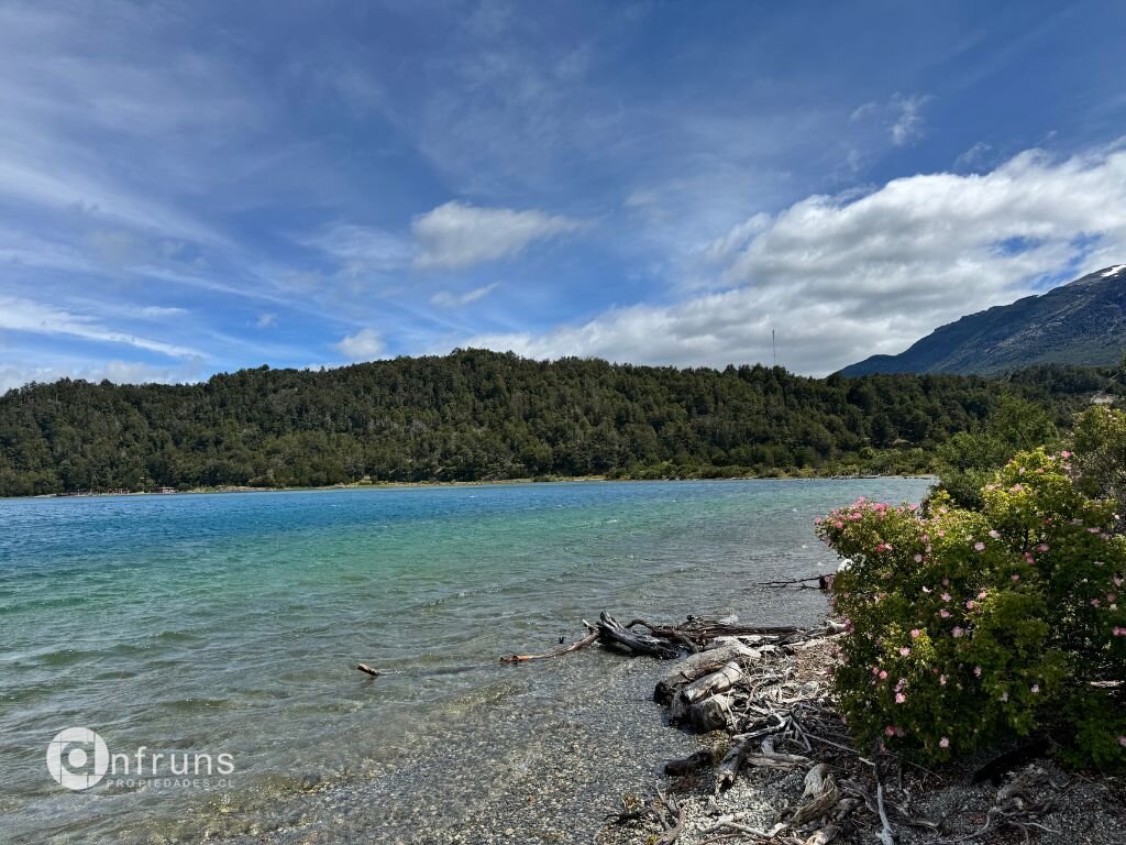 Scenic view of Lago General Carrera from the property