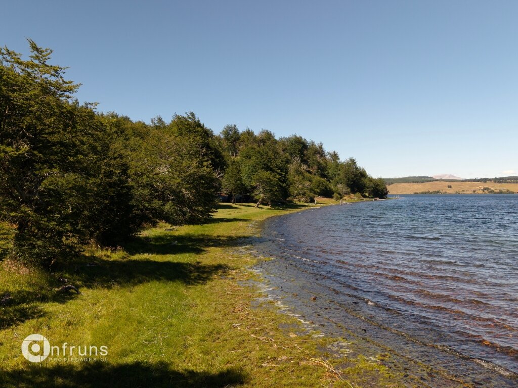 Lakefront view of the land parcel on Pollux Lake