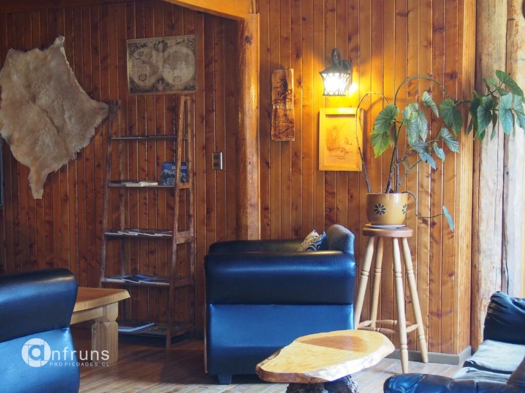 A guest relaxing in the hotel's living area.