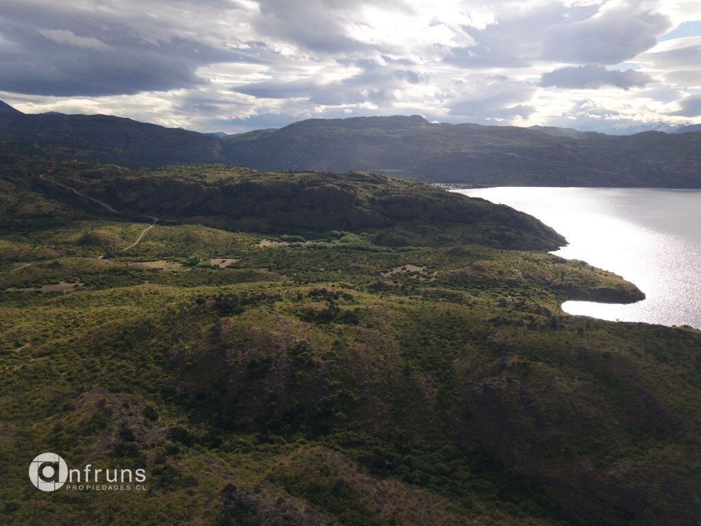 Another view of the private bay with rocky terrain