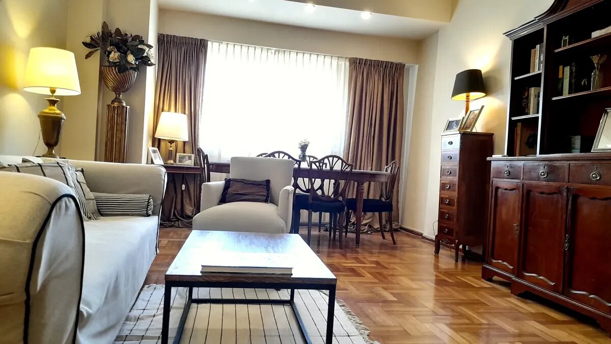 Recoleta, Anchorena 1500, 5to piso, frente, 3 amb, 75m2, u$s 1,500.- (alq min 3 meses) - 2