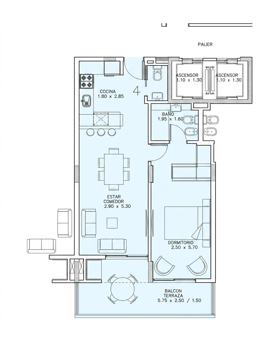 UN DORMITORIO CON AMENITIES - 7