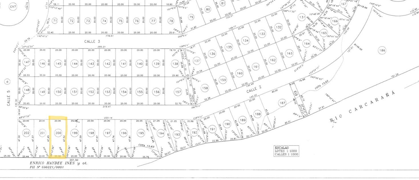 Venta terreno Solares del Carcarañá - Pueblo Carcaraes - Solares Norte - Lote 200 - Proximidad río Carcarañá - 4
