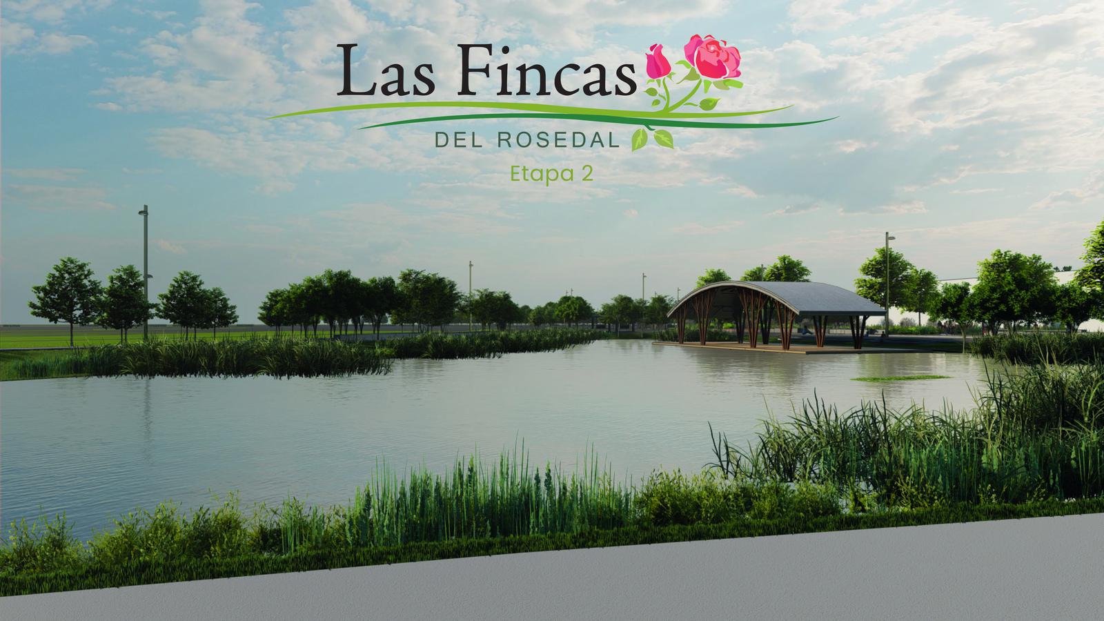 Venta terreno en Fincas del Rosedal 2 - Ibarlucea - Preventa - Proximidad Lago - Lote A12 - 17