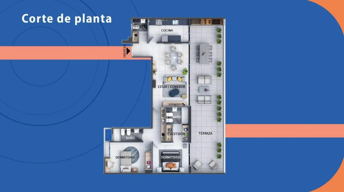 Venta Depto 2 Dorm - Nueva Cordoba - Entrega Junio 2026 - Imagen 3