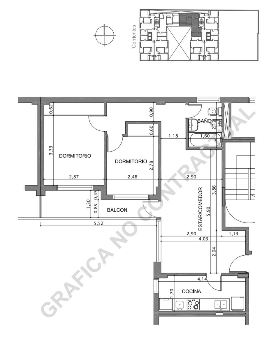 Venta departamento 2 dormitorios - 20