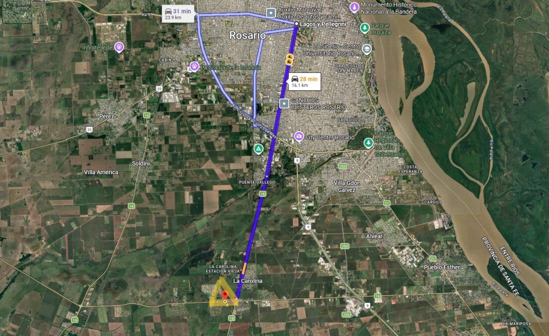 Venta terreno en Pinares del Sur - Piñero - Barrio cerrado - Lote 244 - 100% financiado - Forestación - 24