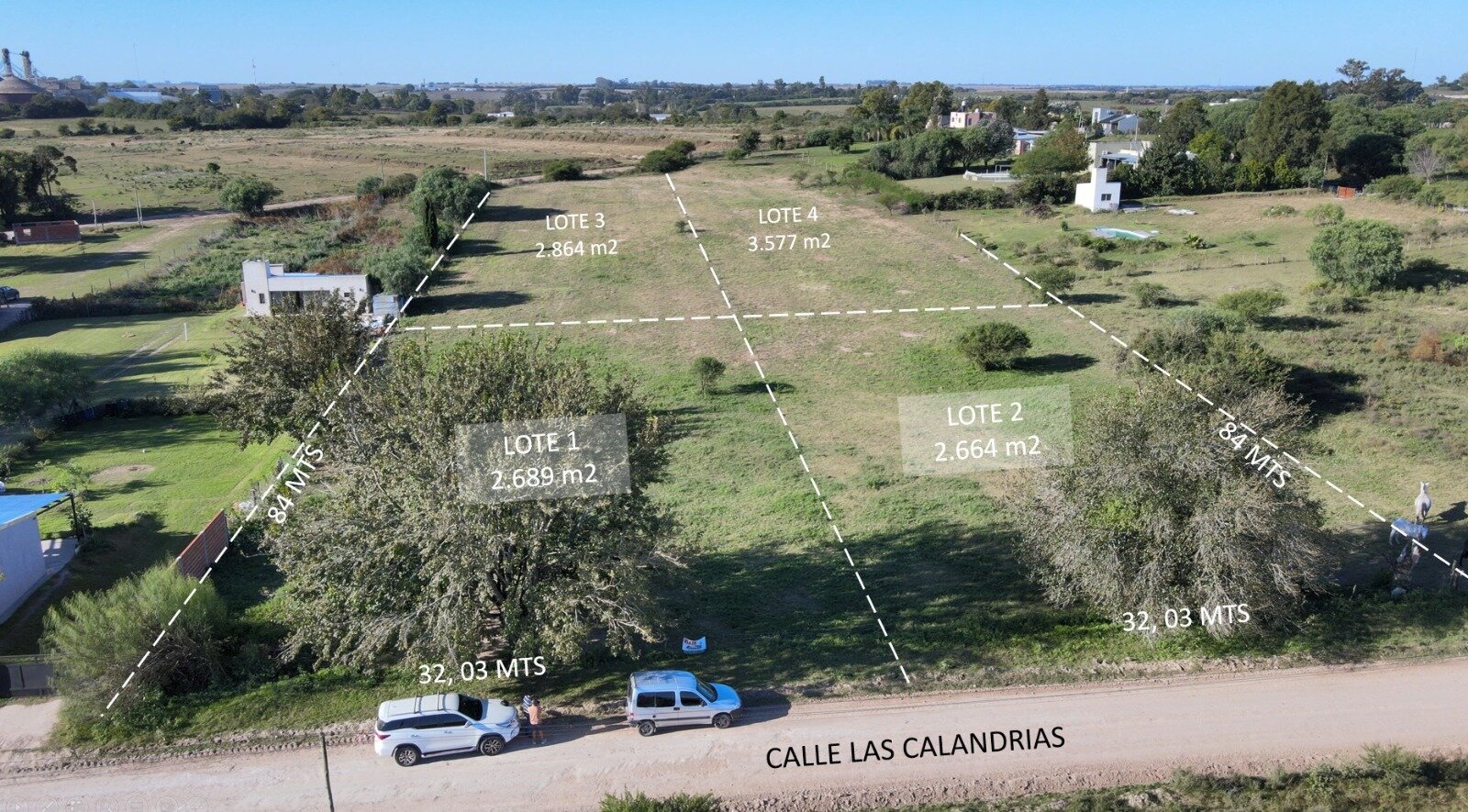 VENTA | Lotes en zona quintas – Amplias dimensiones y entorno natural - Calles Las Calandrias y Los Chingolos - 1