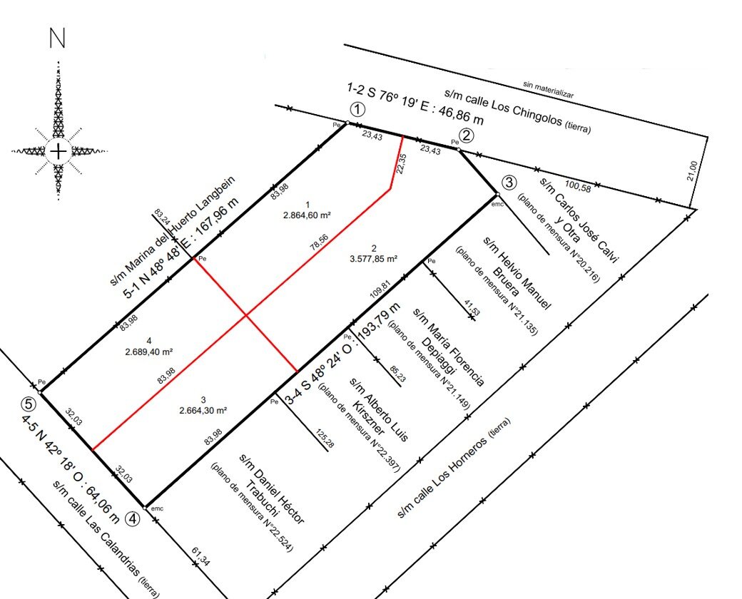 VENTA | Lotes en zona quintas – Amplias dimensiones y entorno natural - Calles Las Calandrias y Los Chingolos - 3