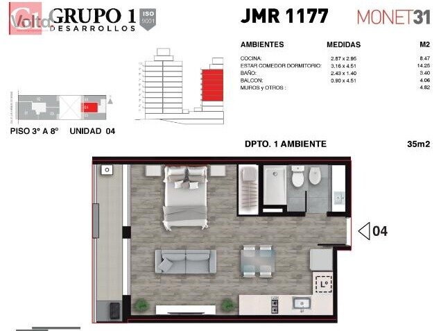 Departamentos - Rosario - Venta