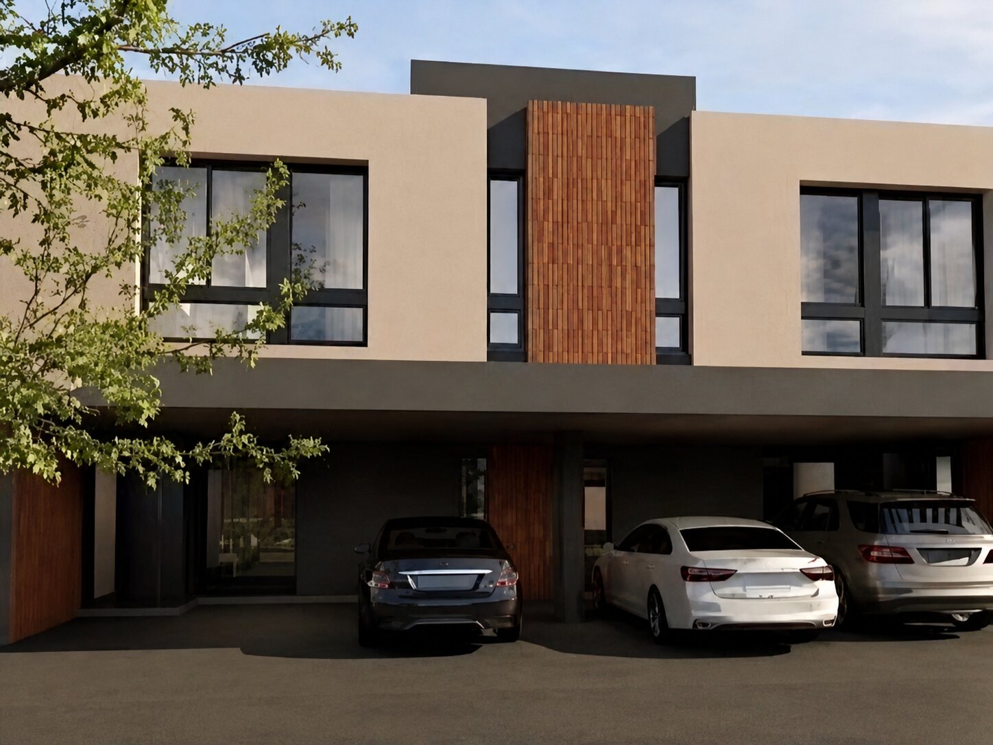 DUPLEX PREMIUM EN BRISAS DE MANANTIALES!! 2 d + estudio 3 b-COCHERA DOBLE TECHADA