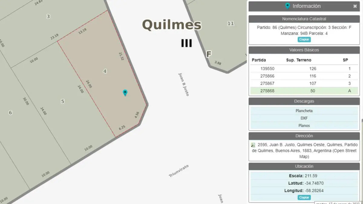 Lote en esquina en Quilmes Oeste - 3