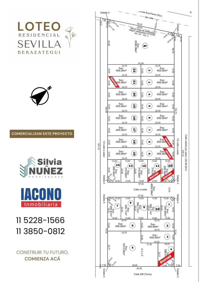 Lotes En Venta En Ranelagh - Escrituración inmediata - 12