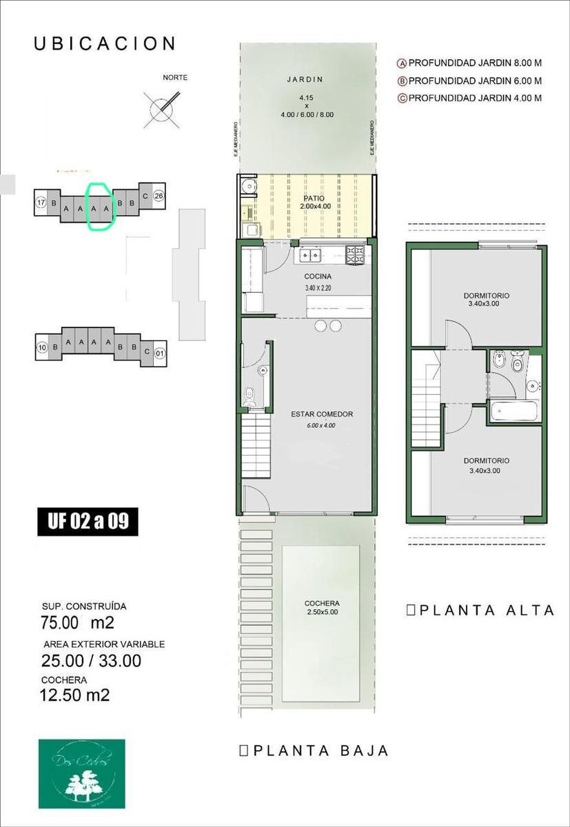 Duplex en venta a estrenar en Dos Cedros Pilar - 5