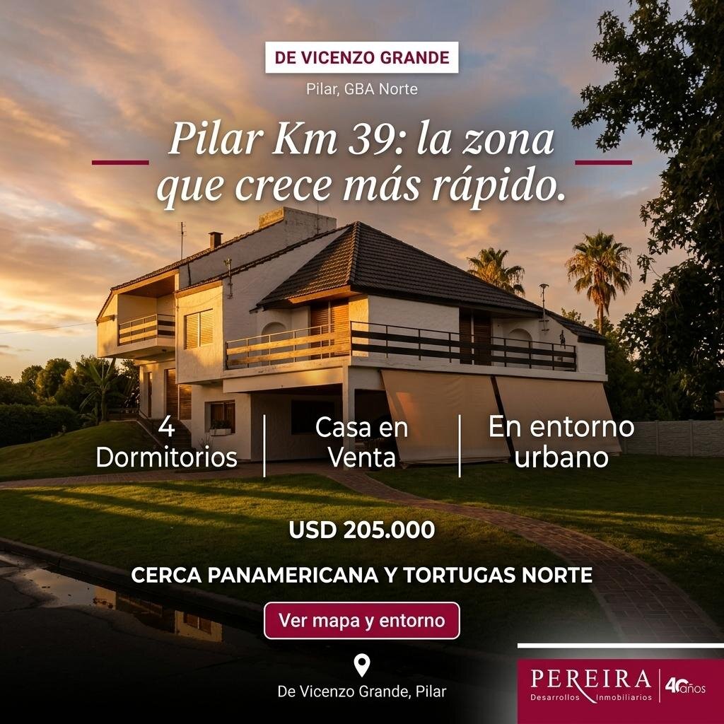 Venta Casa 4 dormitorios Pilar De Vicenzo construida en 3 niveles - 6