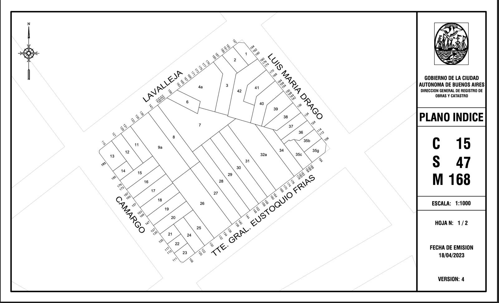 Venta terreno en Villa Crespo - 4