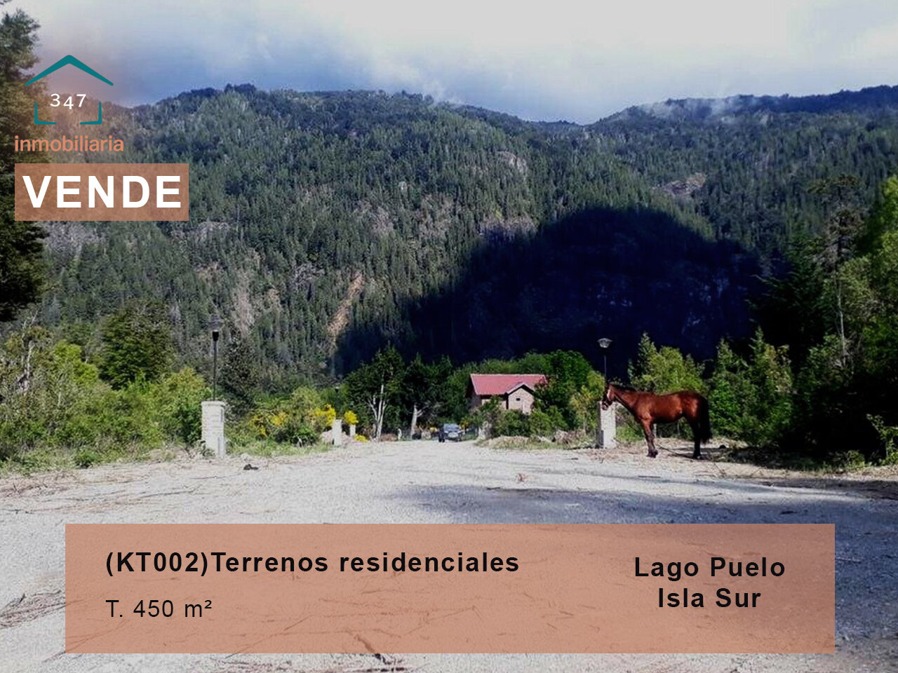 (KT002) Lago Puelo, Loteo Fillol lotes de 450mts2, Isla Sur - 1