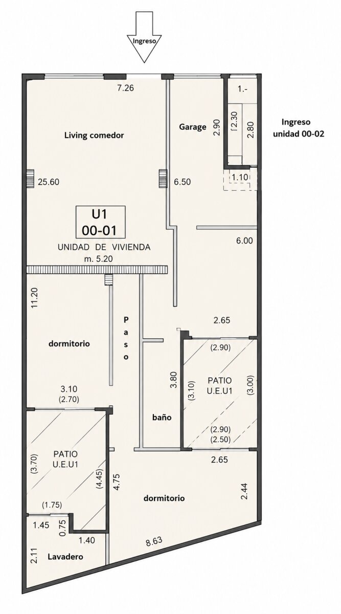 Casa en planta baja. Virasoro 1400. - 25