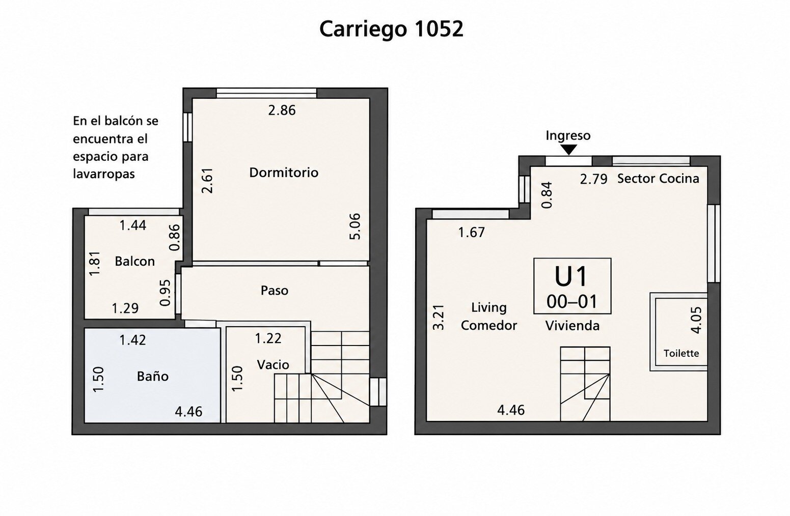 Departamento de 1 dormitorio en venta. Carriego 1052 - 23