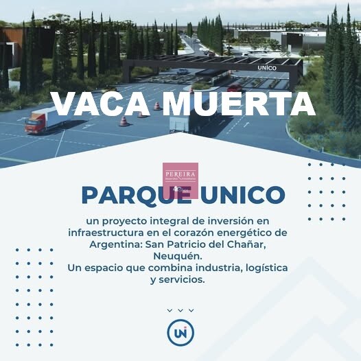 VACA MUERTA - Venta Lote 1..040m2, (en POZO) Parque Empresarial UNICO. Añelo, San Patricio del Chañar sobre ruta nro.7 - 1