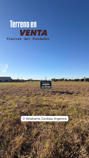 VENTA TERRENO A MTS DEL LAGO