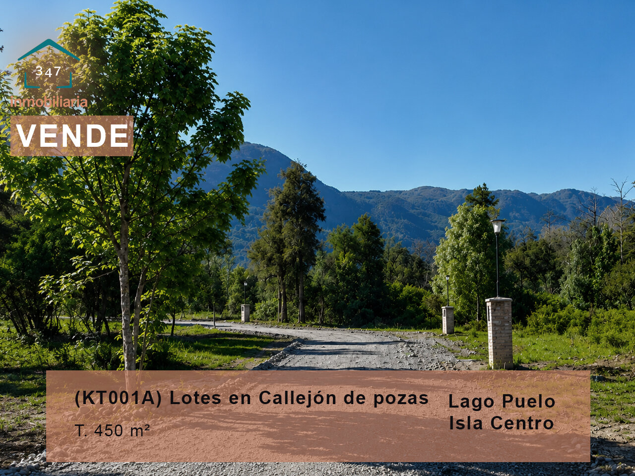 (KT001.A) Lotes en Lago Puelo -Isla Centro- de 450 mt² con escritura individual - 1
