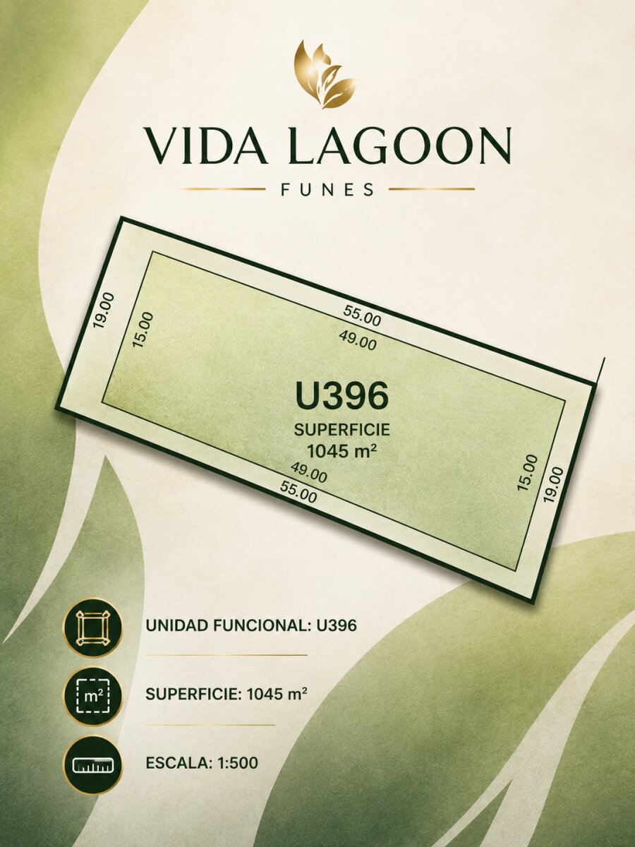 VENTA LOTE VIDA LAGOON FUNES OPORTUNIDAD EXCELENTE UBICACION - 1
