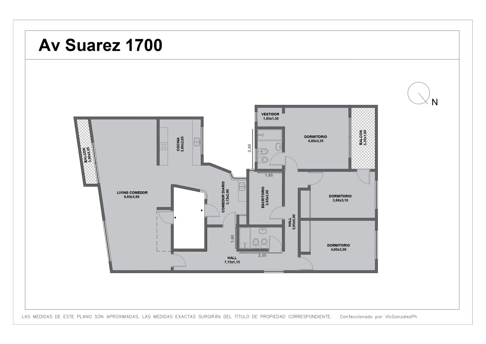 Av .Suarez y Av.Montes de Oca. Venta. Departamento al frente 4 ambientes. - 37