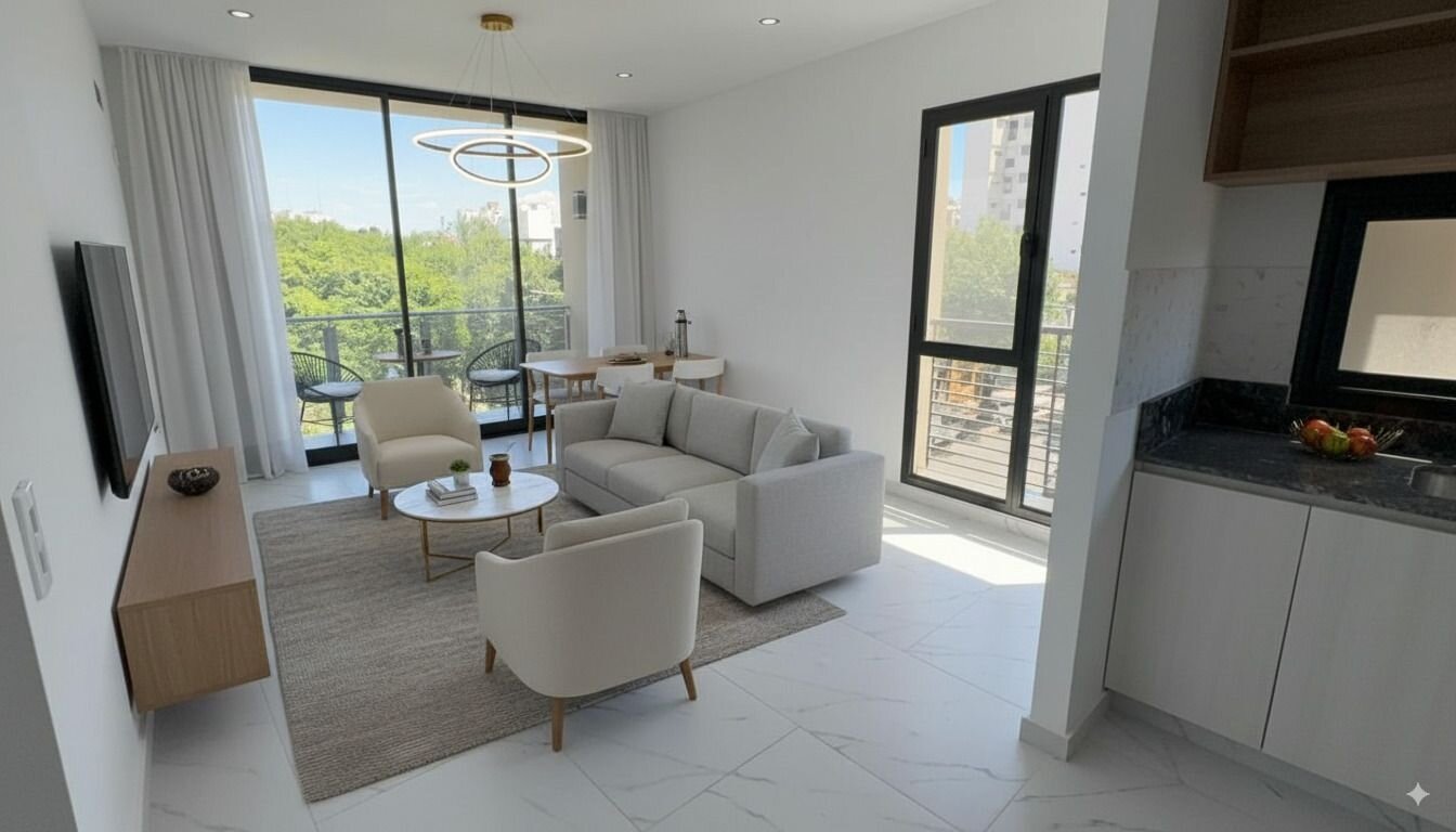 Departamento a estrenar en venta. 2 ambientes con balcón al frente - 1