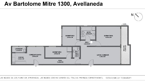 Venta, departamento de 4 ambientes. Semipiso, sobre Av. Mitre. Vista Abierta. - 30