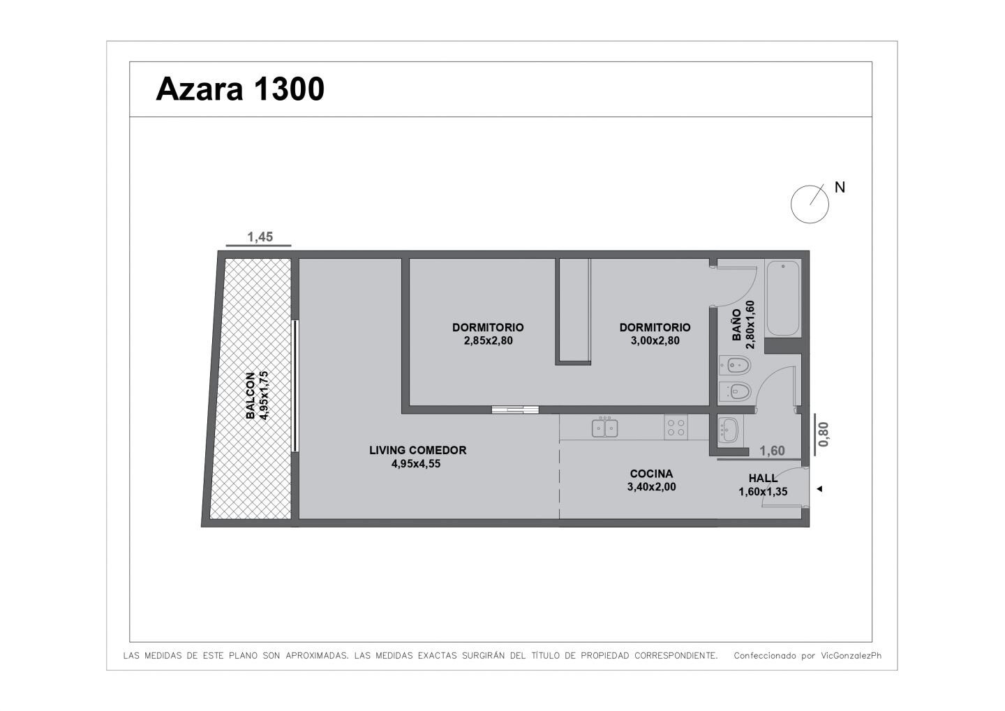 Azara y Cnel Salvadores - Venta. Departamento 2 ambientes con cochera. - 28