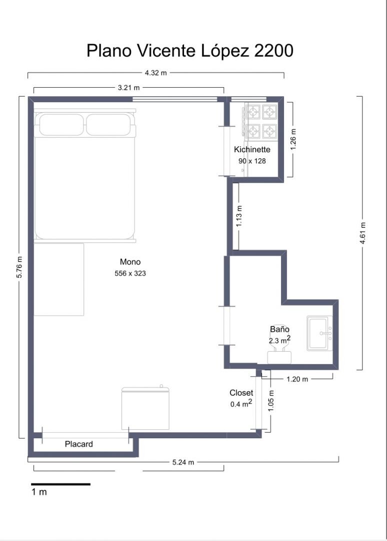 Departamento en venta. Monoambiente. Súper luminoso. Zona Recoleta Mall. - 14