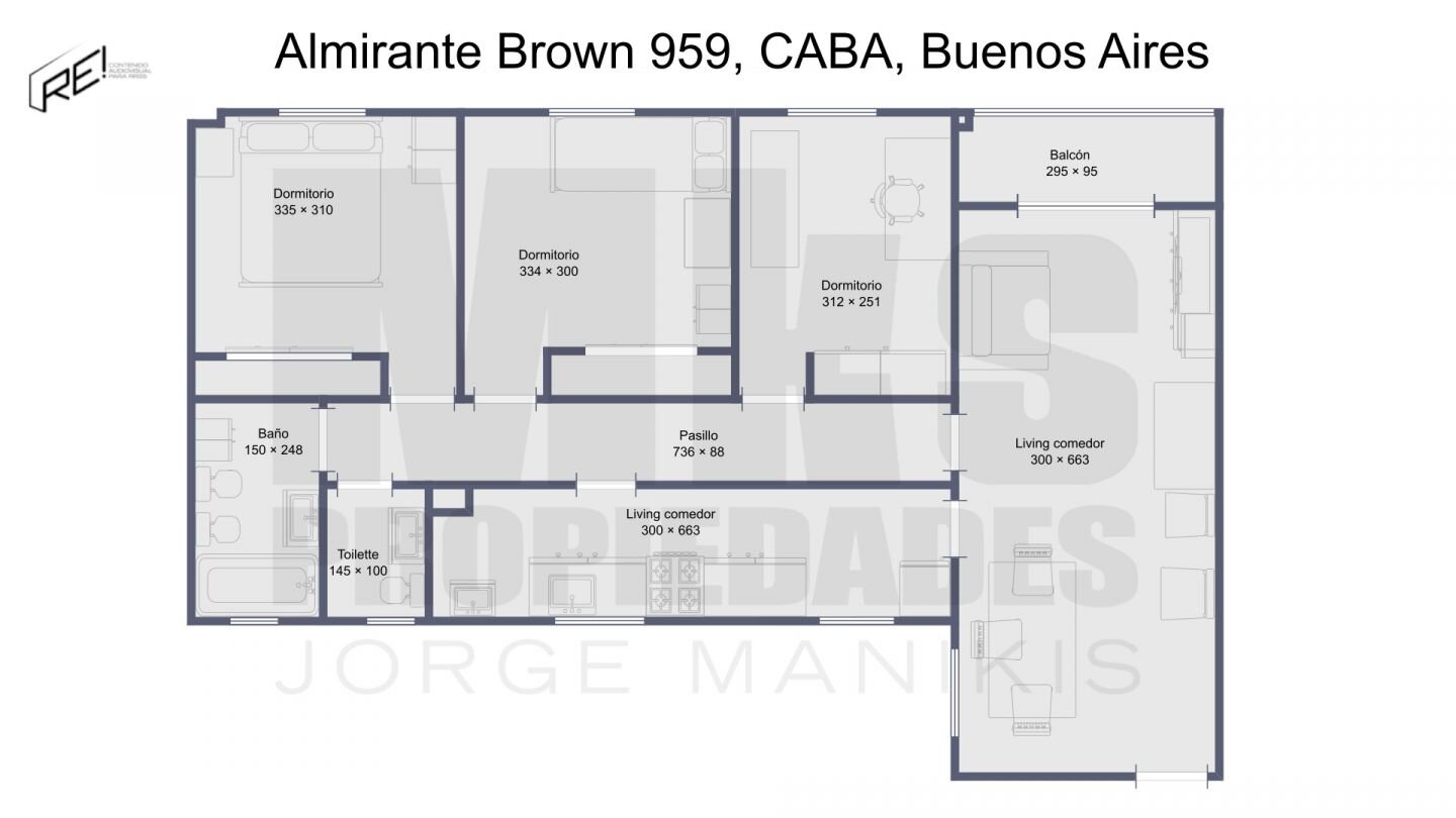 Departamento en venta. 4 ambientes con cochera. La Boca - 22