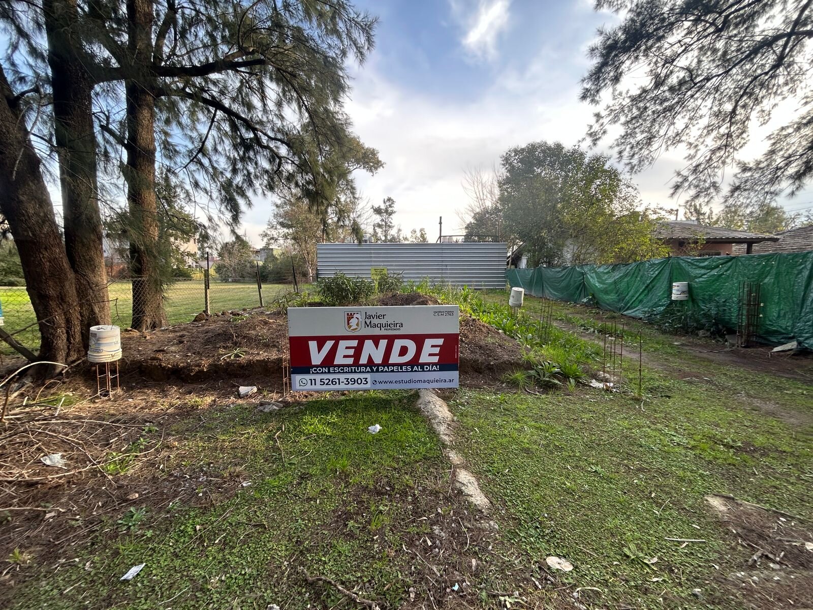 VTA DE LOTE CON MEJORAS-Barrio Pque. La Esmeralda- PILAR ofrece FINANCIACIÓN! - 2