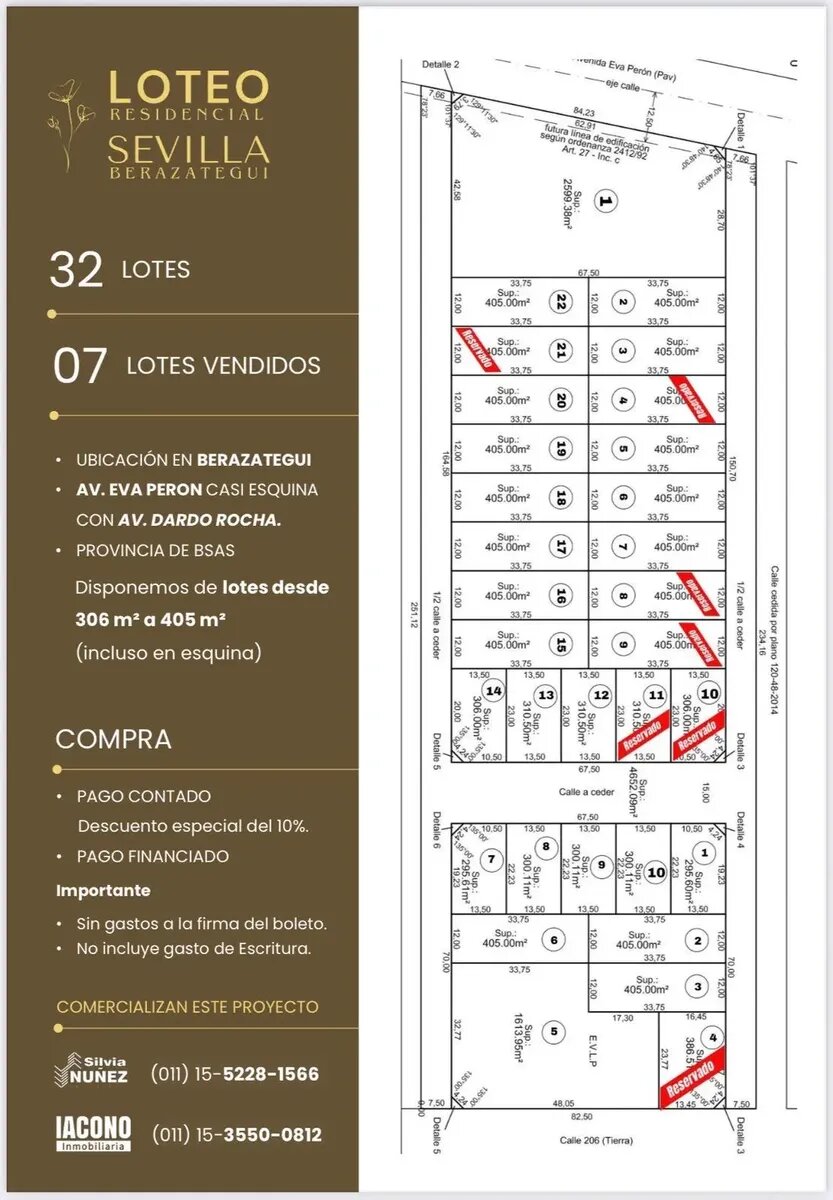 TERRENOS CON FINANCIACIÓN PRIVADA - BERAZATEGUI - 17