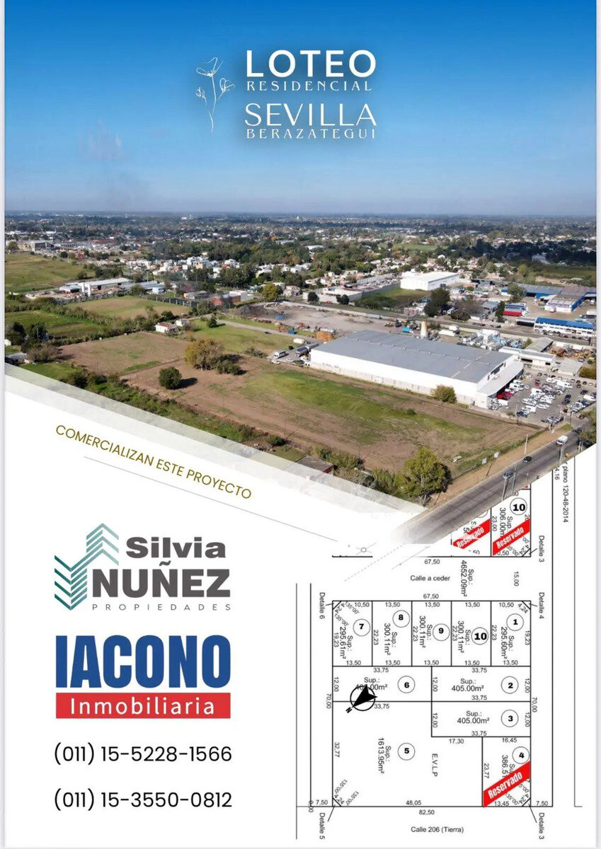 TERRENOS CON FINANCIACIÓN PRIVADA - BERAZATEGUI - 20