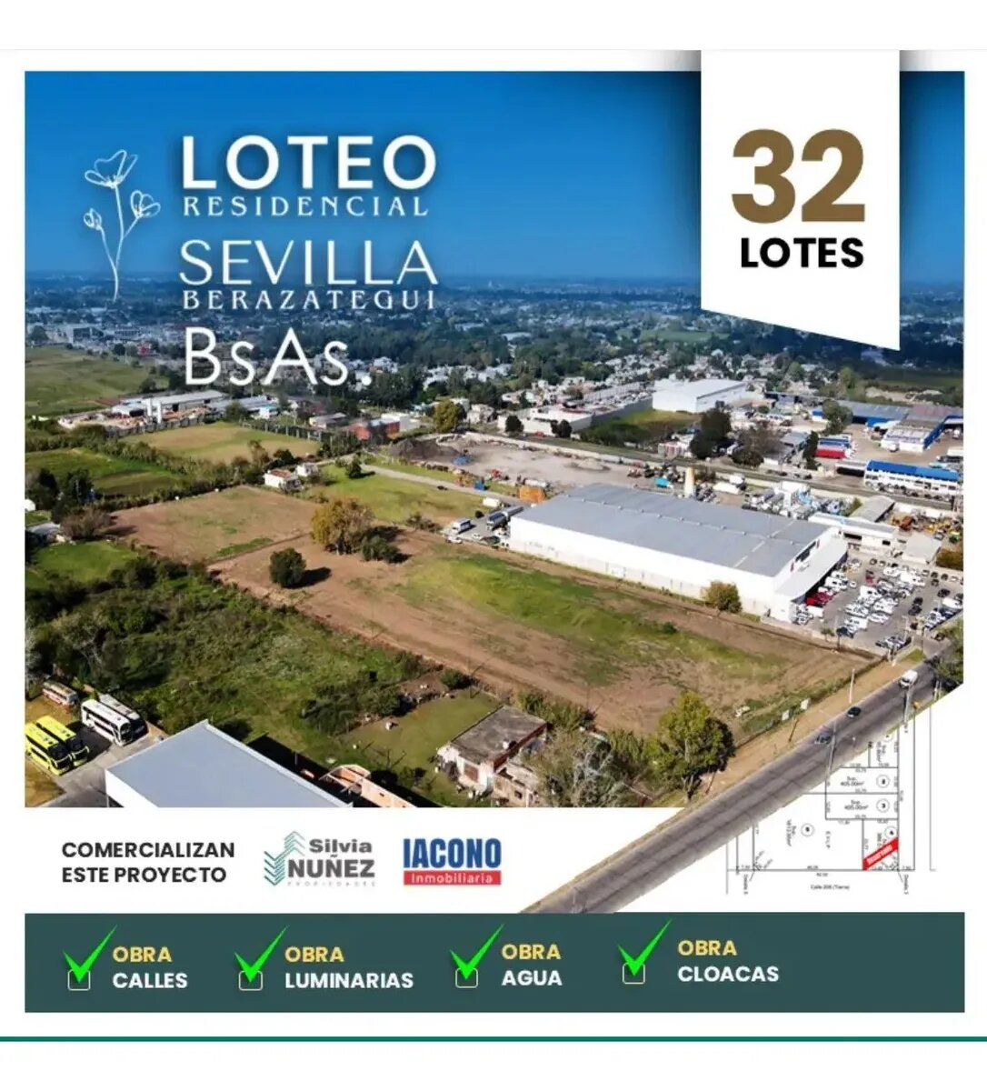 TERRENOS CON FINANCIACIÓN PRIVADA - BERAZATEGUI - 1