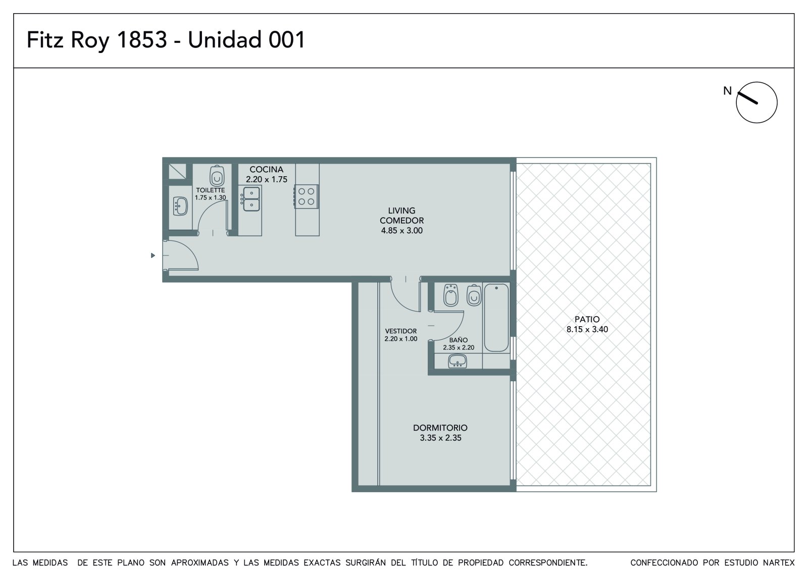 Venta. Departamento 2 amb. A estrenar. Patio. Ideal Airbnb/renta. Palermo - 32