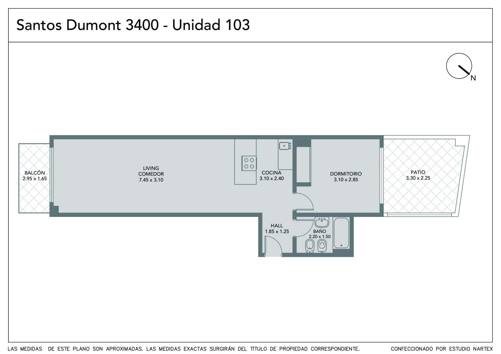 Venta Departamento 2 ambientes a estrenar al frente c/ balcón y patio. Palermo. - 29