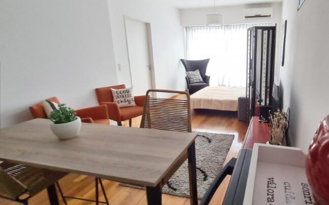 VENTA!! Departamento Monoambiente. Balcón. Piso Alto. Vista abierta. Apto Profesional. Las Cañitas, Palermo,Caba. - 4