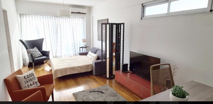 VENTA!! Departamento Monoambiente. Balcón. Piso Alto. Vista abierta. Apto Profesional. Las Cañitas, Palermo,Caba. - 6