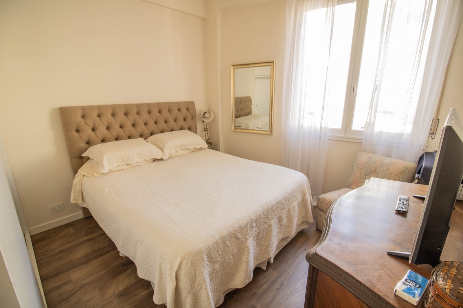 Semipiso 3 ambientes en Recoleta - Bajó de precio - Reciclado - Frente - Apto profesional - 7