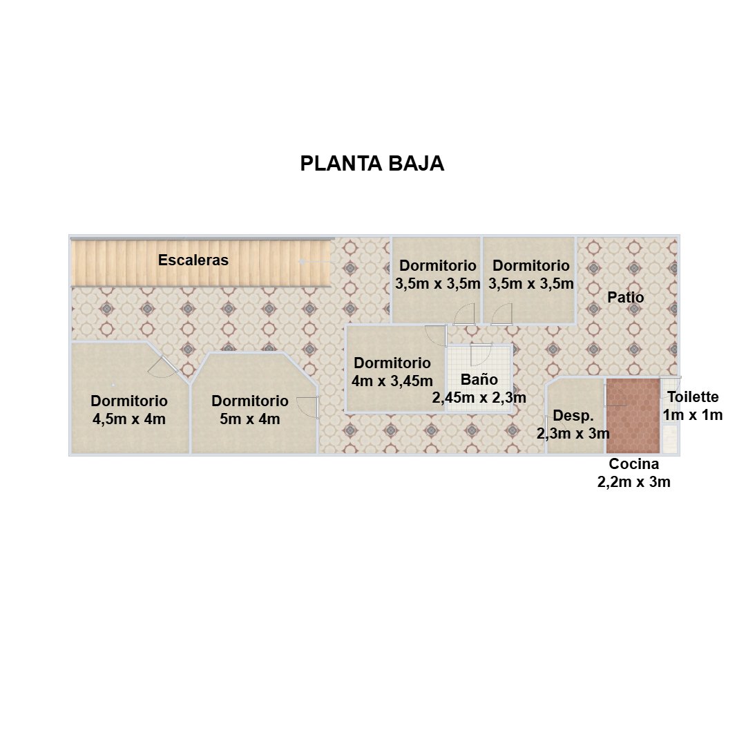 Casa de 3 Plantas con Patios y Terraza - 505m² - Congreso - Pensión/Hotel - Escuchan ofertas - 23