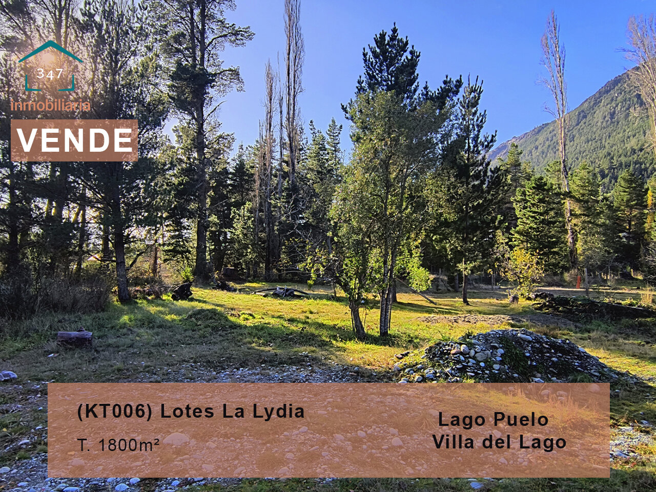 (KT006) Lotes en Lago Puelo - Loteo La Lidya- desde 1800 mt² - 1