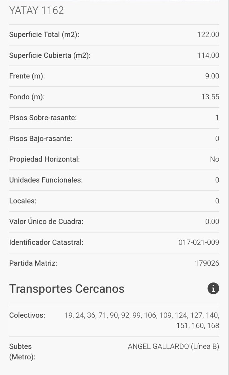 LOCAL ALQUILER VILLA CRESPO, LOTE PROPIO SIN EXPENSAS - 27