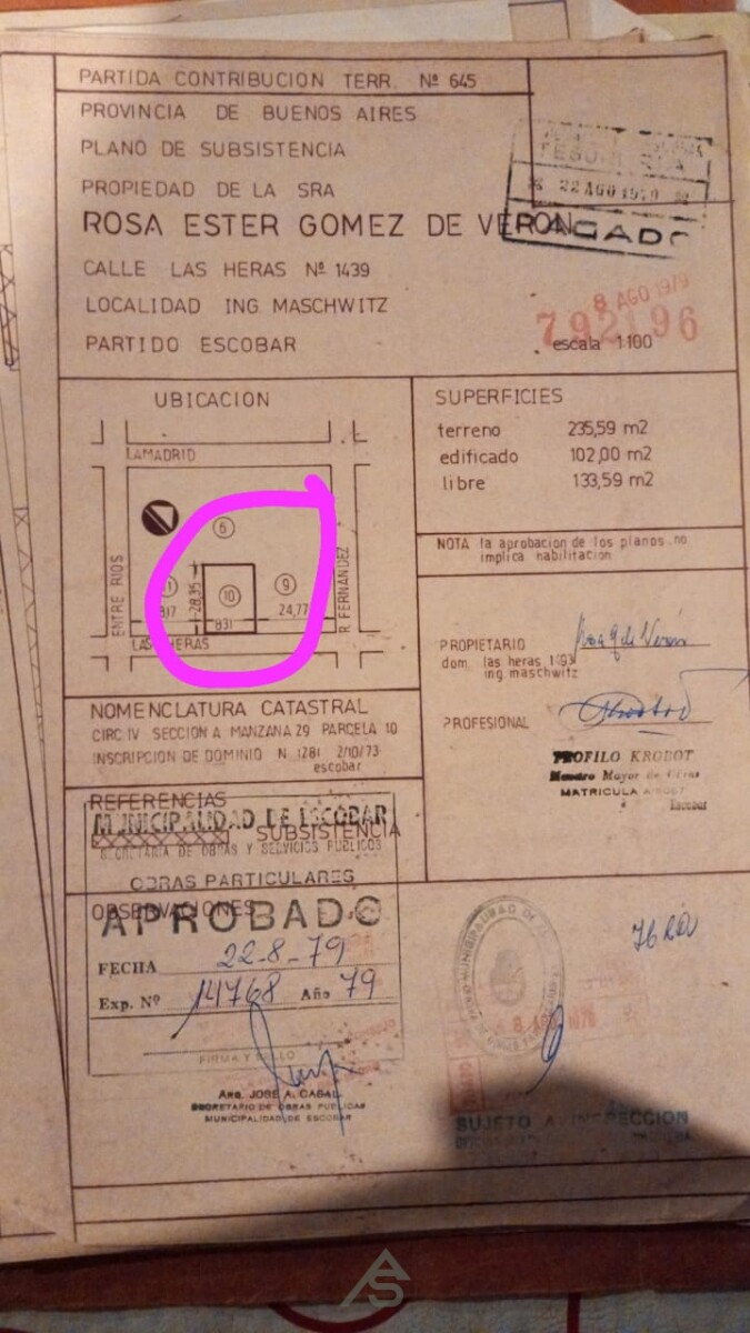CASA A REFACCIONAR - INGENIERO MASCHWITZ - 20
