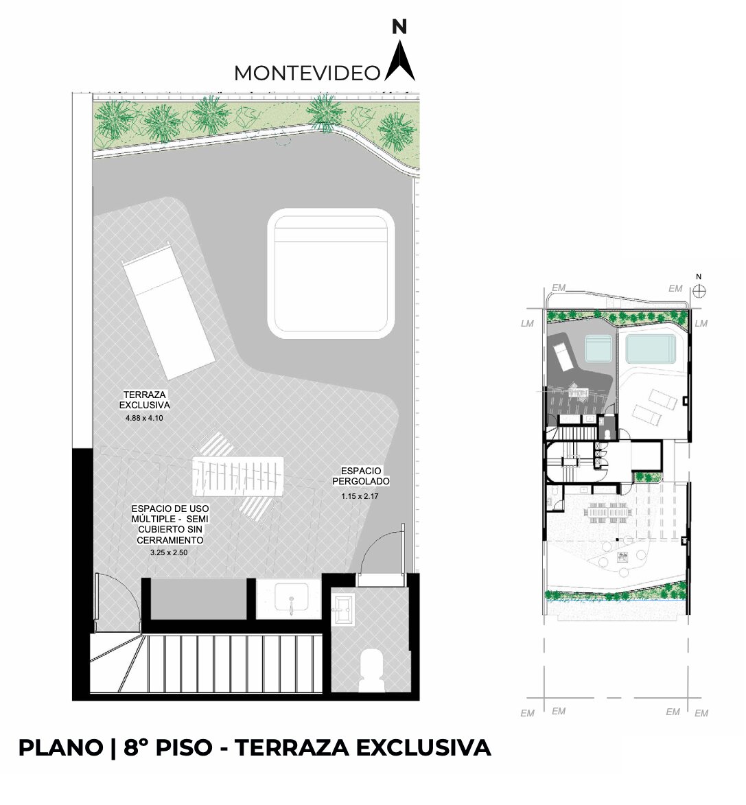 Departamento de 3 Dormitorios con terraza exclusiva con pileta y parrillero - Consultar FINANCIACIÓN - 27
