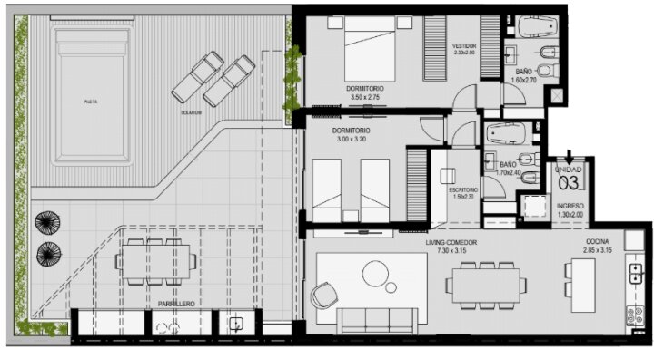 Departamentos - Rosario - Venta