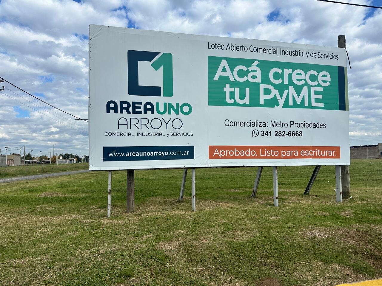 Venta terreno 650m2 en LOTEO INDUSTRIAL AREA UNO - ARROYO SECO - SANTA FE - Lote 26 - 31