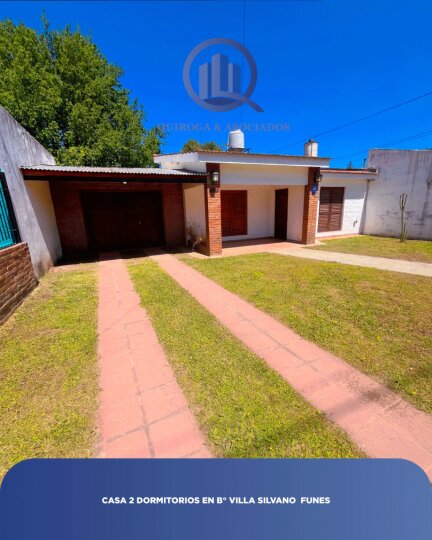 CASA EN VENTA 2 DORMITORIOS B° SILVANO FUNES